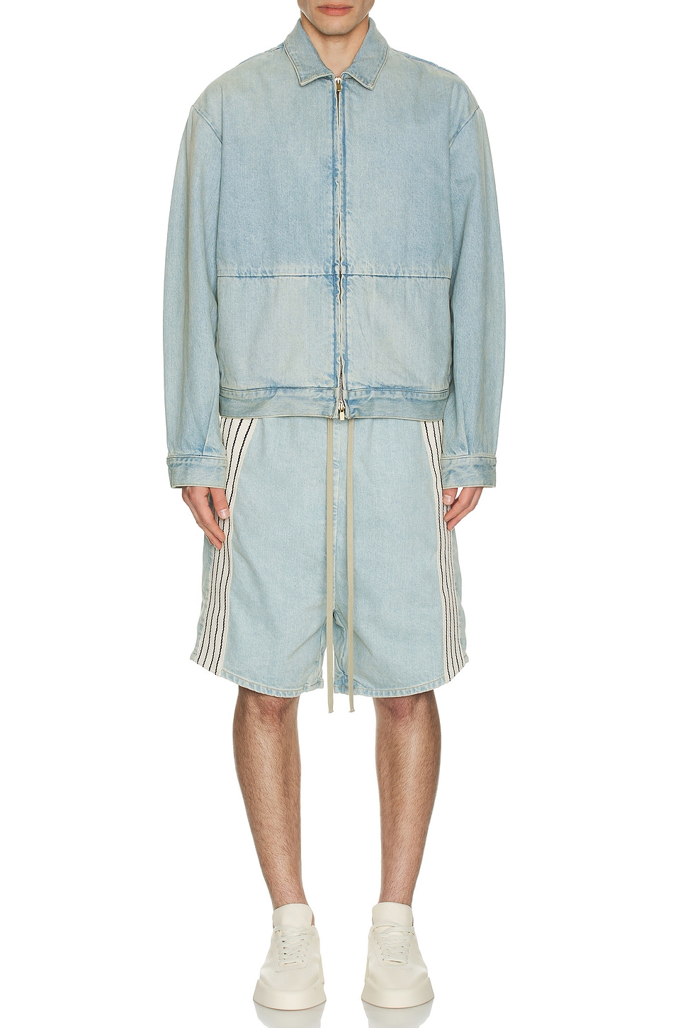 Image 1 of Fear of God 8th Denim Jacket in Light Indigo
