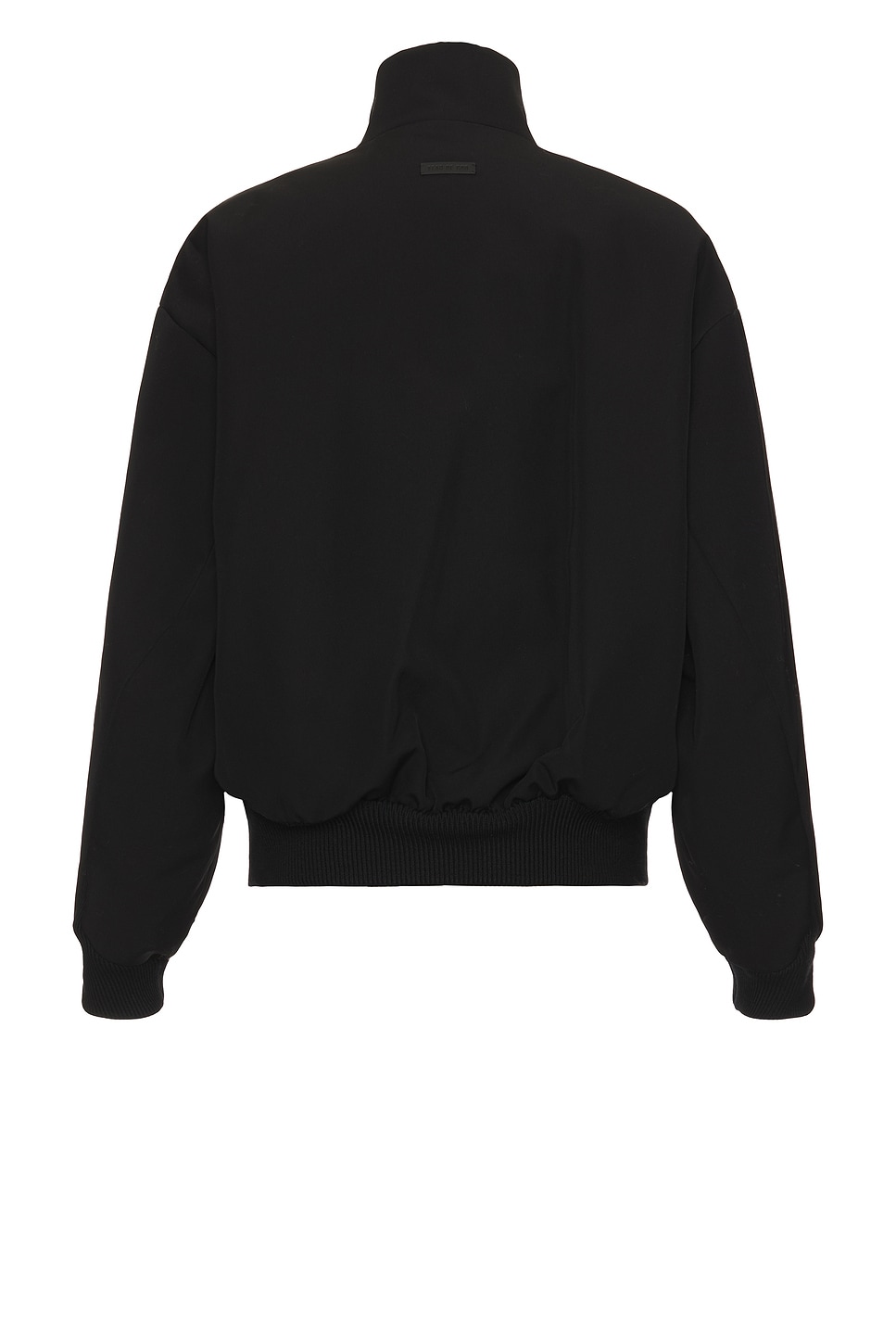 Shop Fear Of God High Neck Bomber In Black