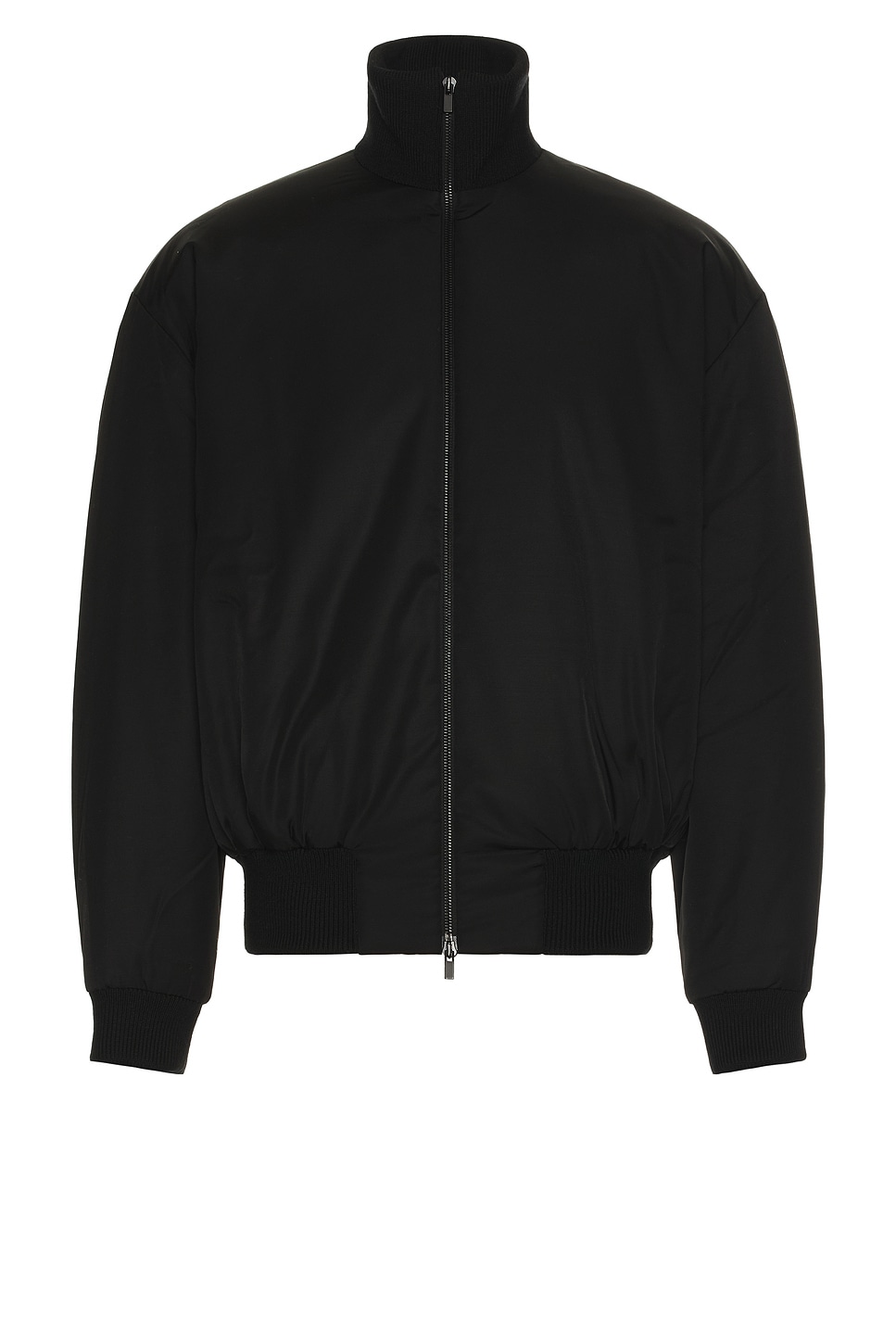 Image 1 of Fear of God High Neck Bomber Jacket in Black