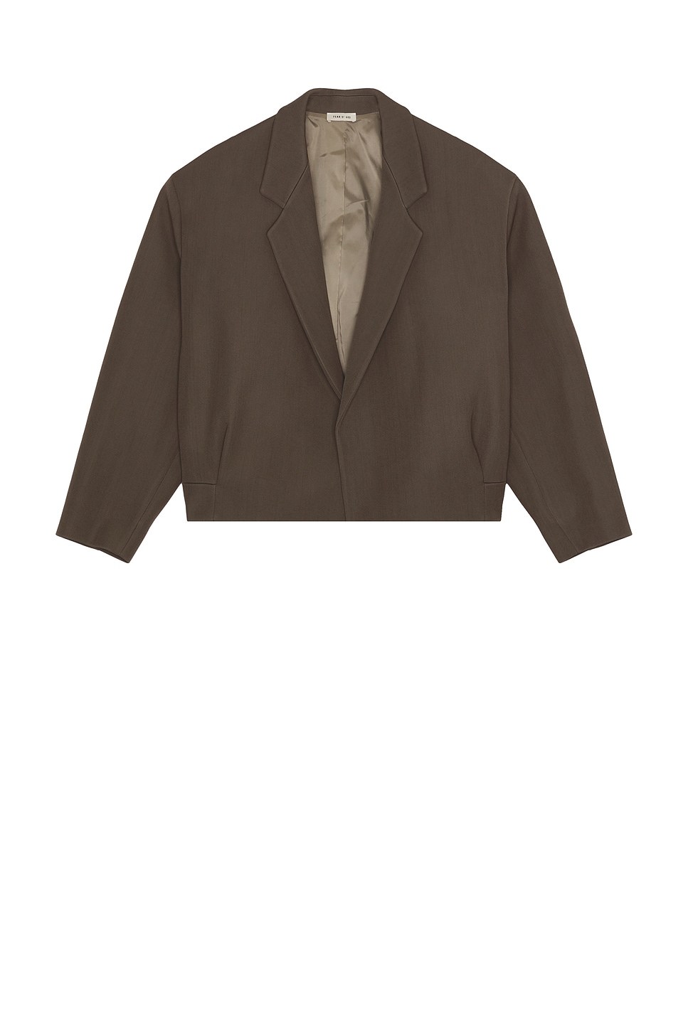 Image 1 of Fear of God Cropped Blazer in Willow