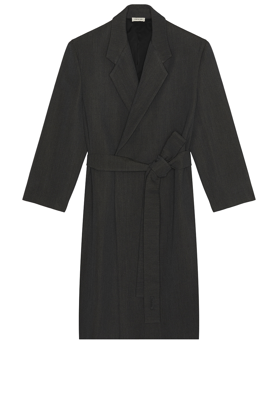 Image 1 of Fear of God Classic Overcoat in Iron