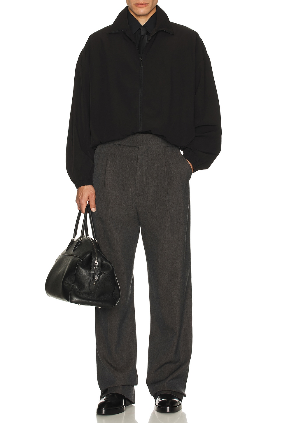 Image 5 of Fear of God Track Jacket in Black