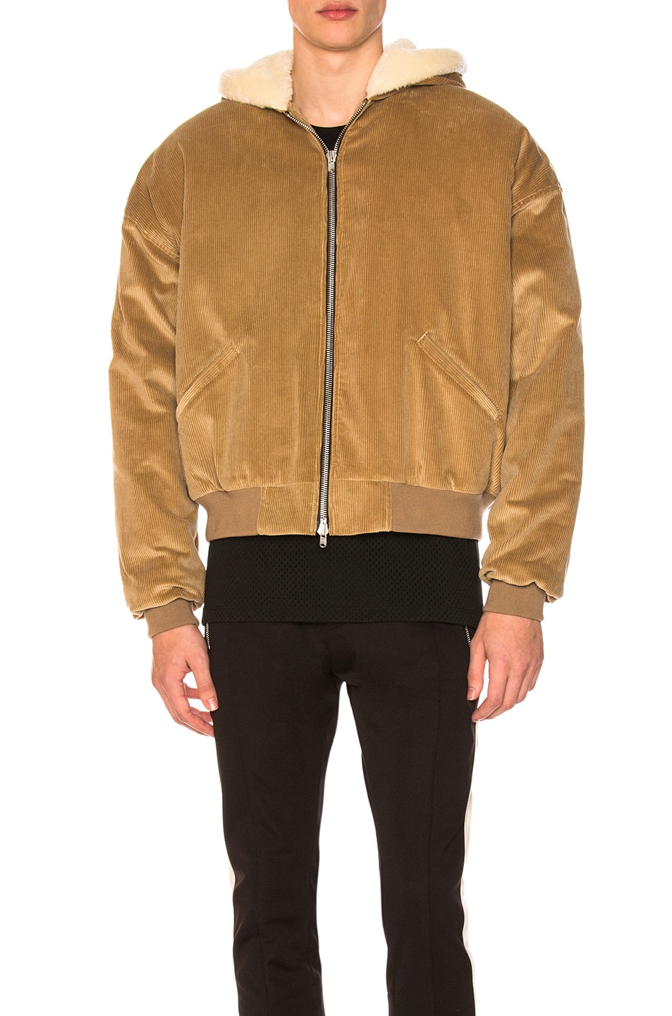 【希少】Fear Of God Corduroy Alpaca ジャケット Fear Of God Corduroy Alpaca Jacket In Neutrals. In Tan