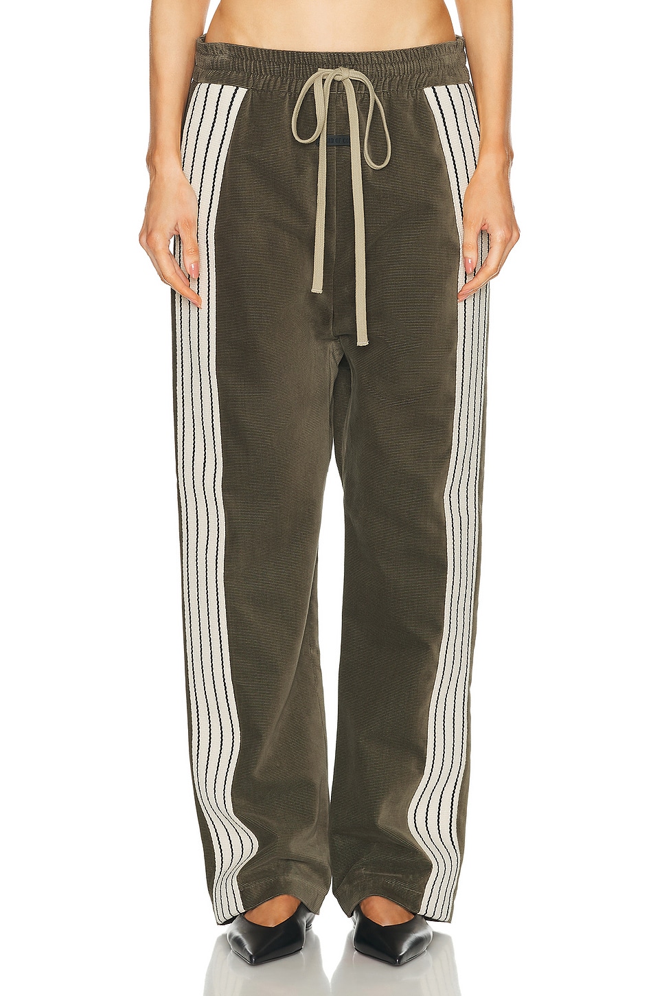 Image 1 of Fear of God Side Stripe Forum Pant in Wood