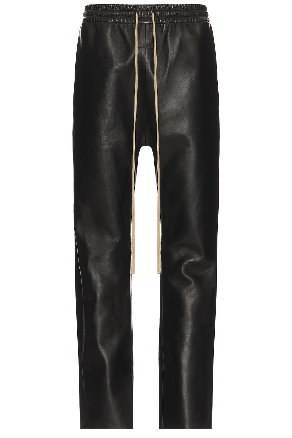 Image 1 of Fear of God Bonded Leather Forum Pants in Black