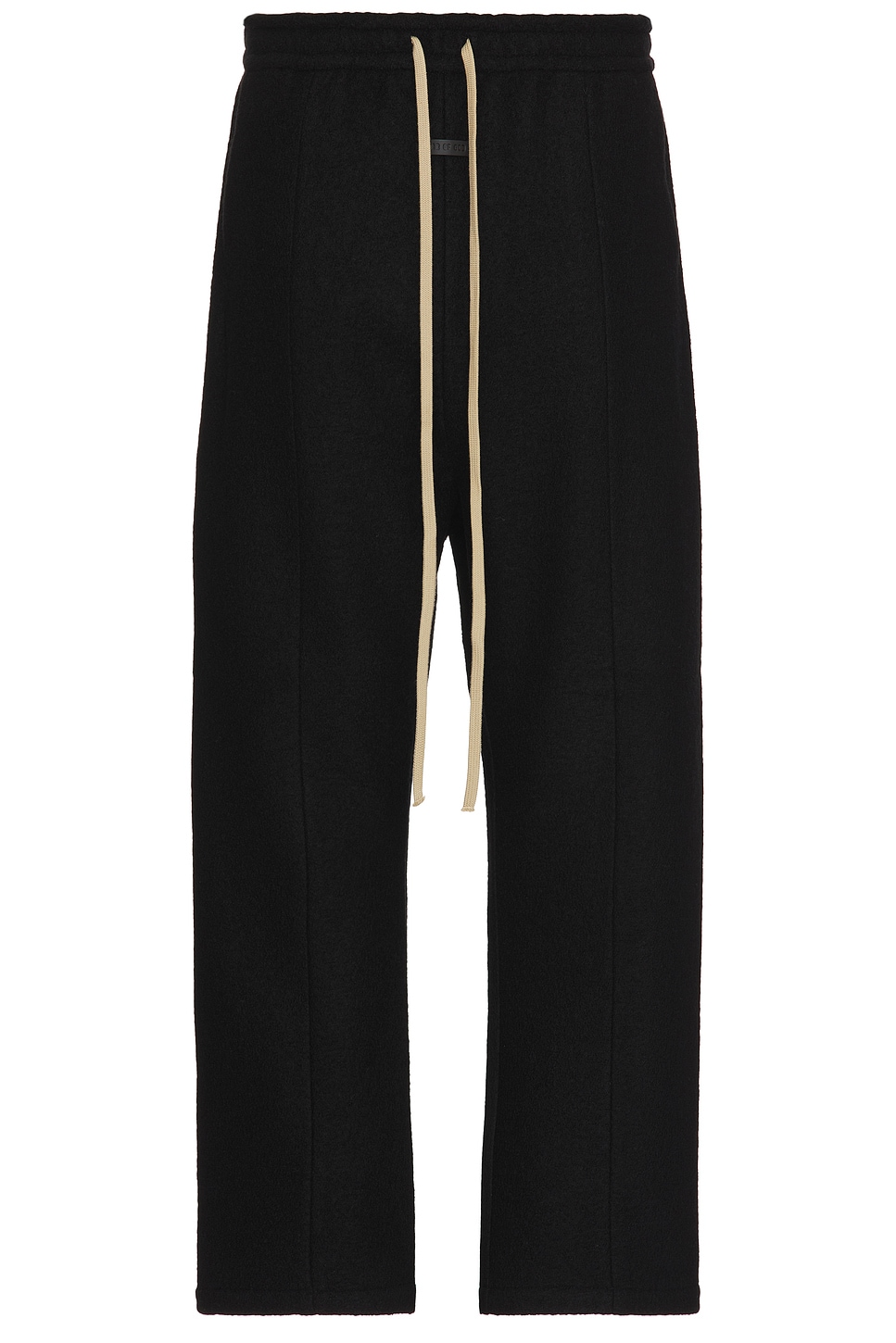 Shop Fear Of God Boiled Wool Forum Pants In Black