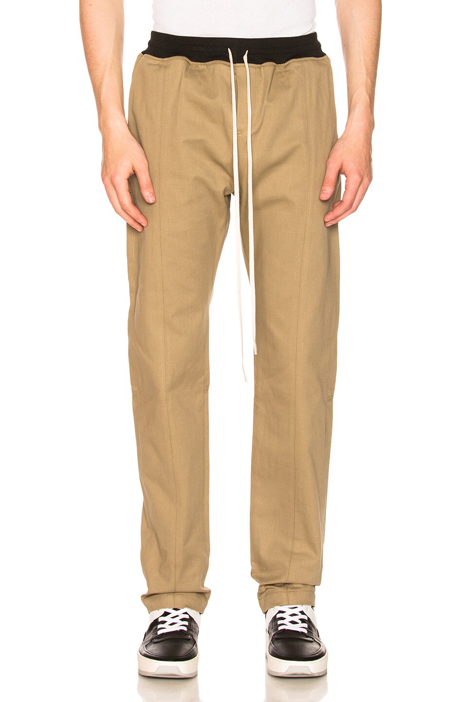 Image 1 of Fear of God Selvedge Chino Baggy Trouser in Khaki