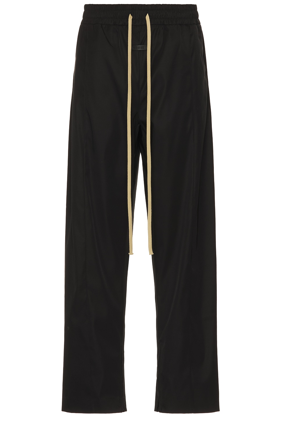 Center Seam Track Pant in Black