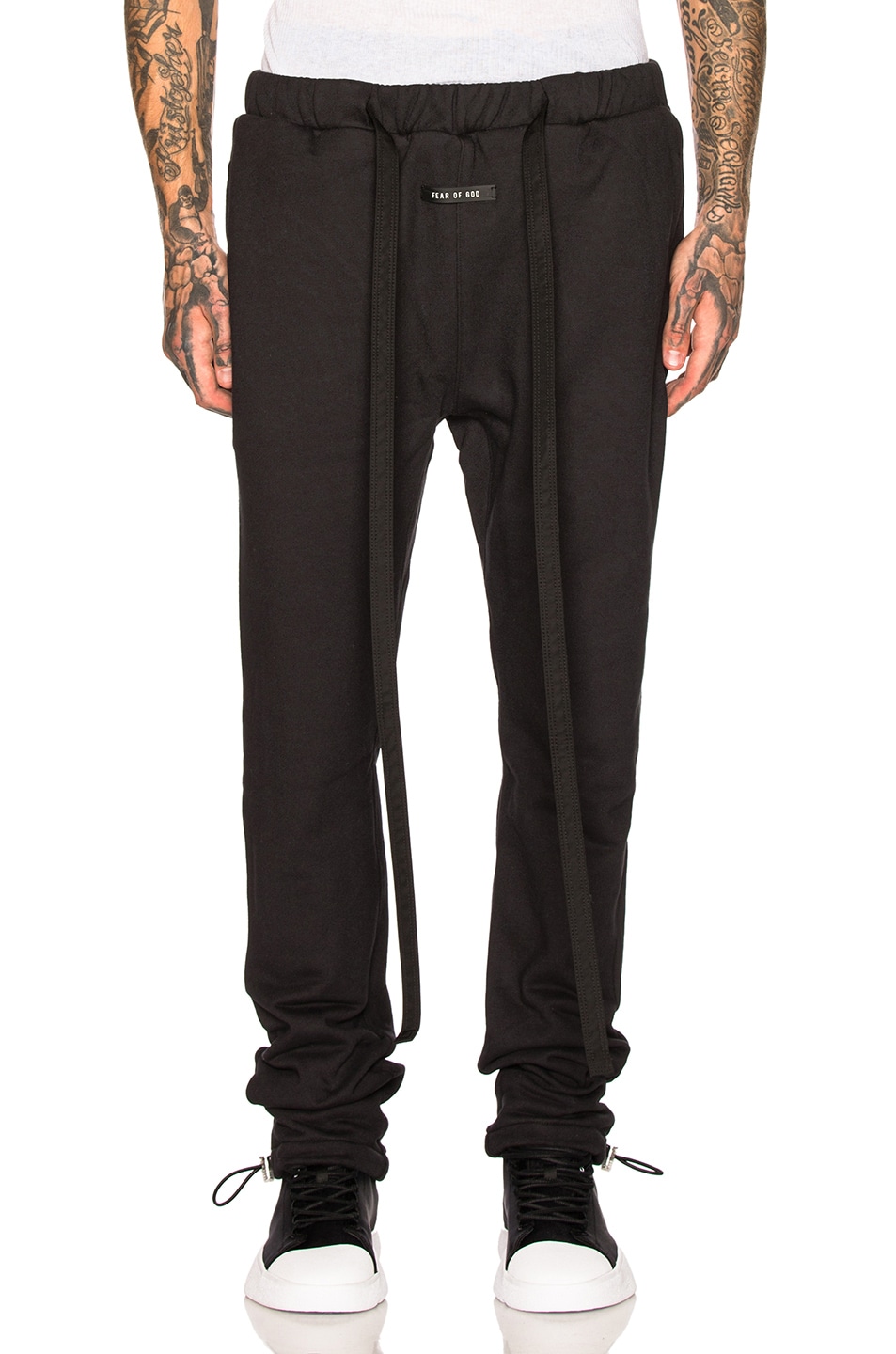 Image 1 of Fear of God Core Sweatpant in Vintage Black