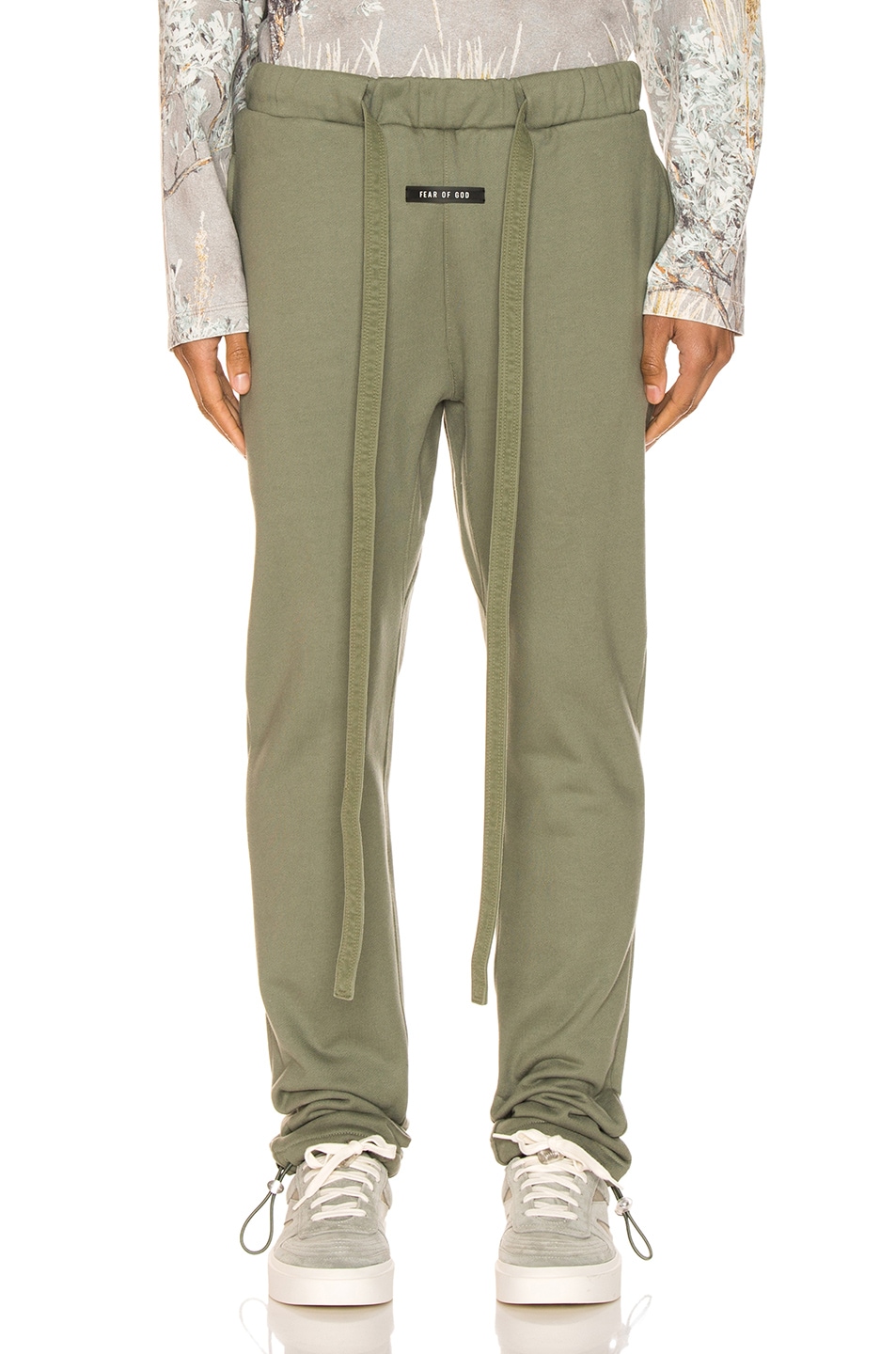 Image 1 of Fear of God Core Sweatpant in Army Green