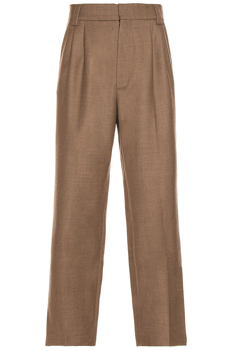 Image 1 of Fear of God Double Pleated Tapered Trouser in Mocha