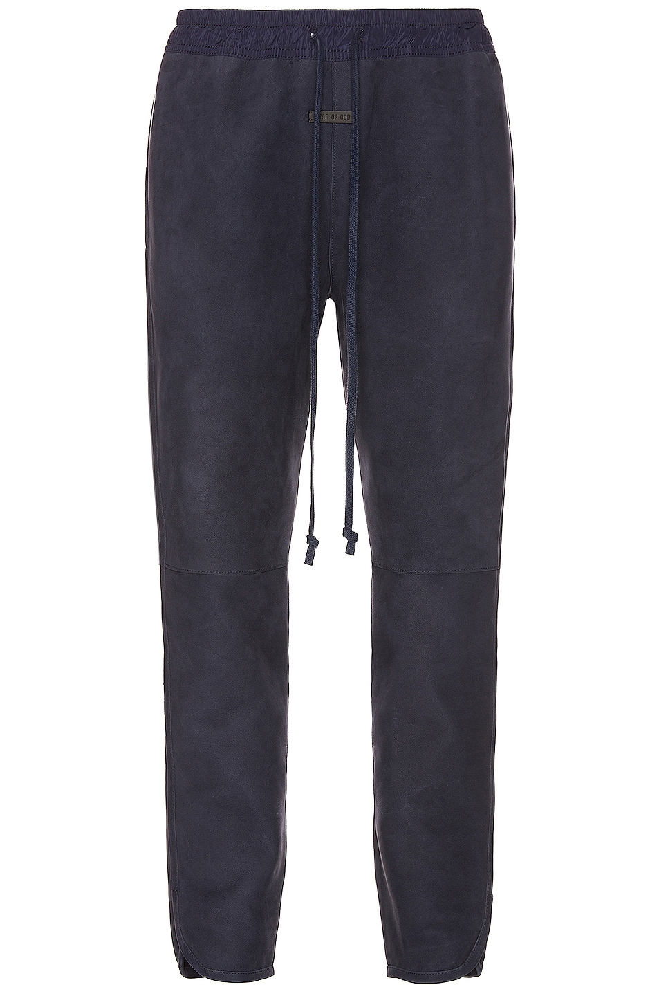 Image 1 of Fear of God Suede Track Pant in Navy