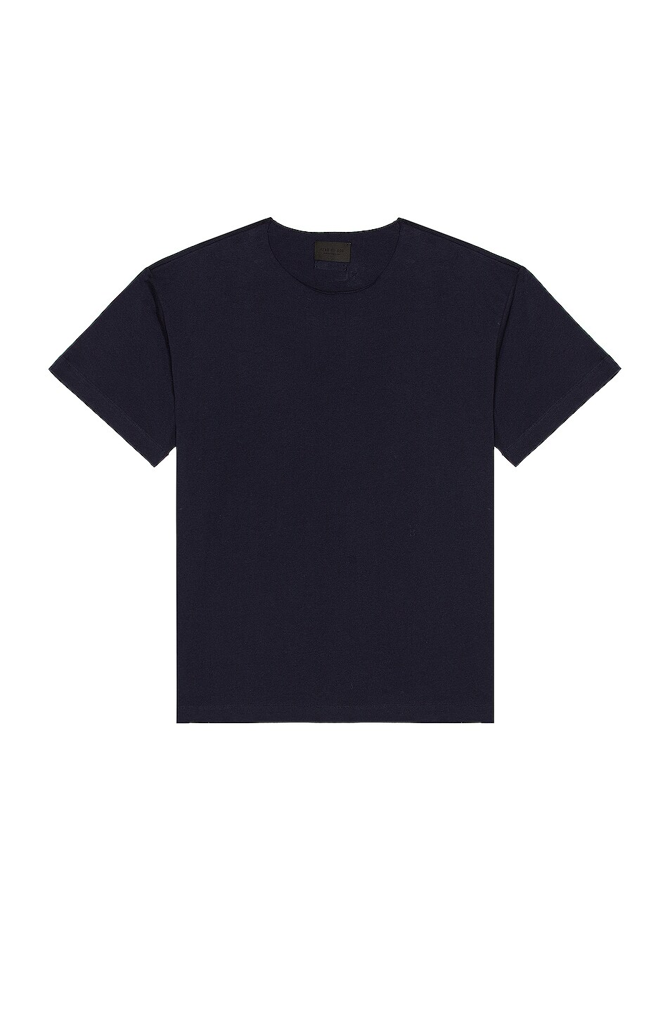 Image 1 of Fear of God Cut Neck Tee in Navy