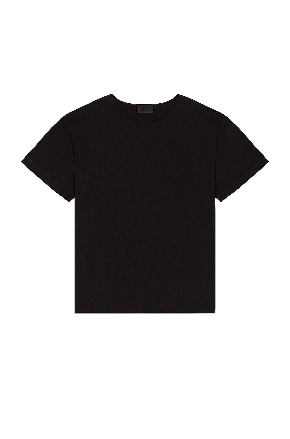 Image 1 of Fear of God Cut Neck Tee in Black