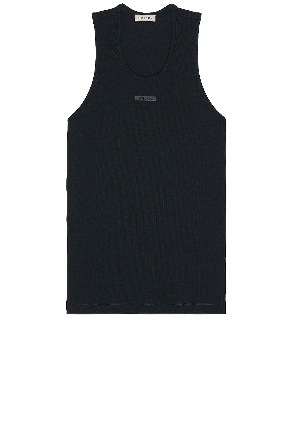 Image 1 of Fear of God Ribbed Tank in Black