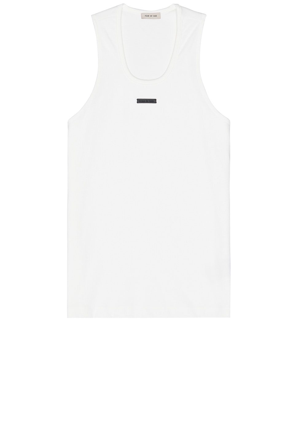 Image 1 of Fear of God Ribbed Tank in White