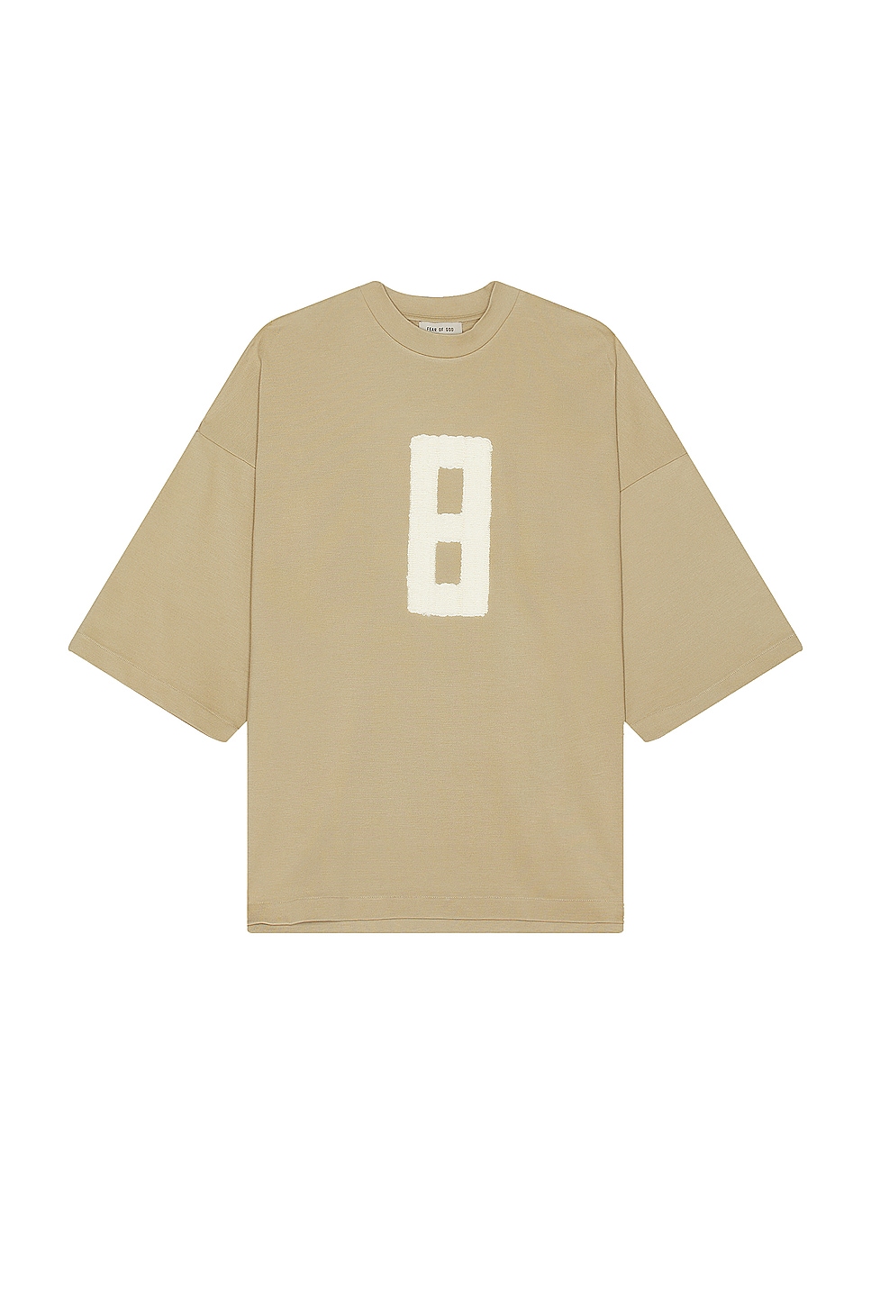 Image 1 of Fear of God Embroidered 8 Milano Tee in Dune