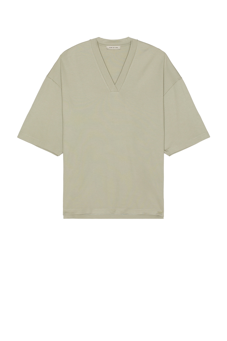 Image 1 of Fear of God Viscose Milano V-neck Tee in Paris Sky