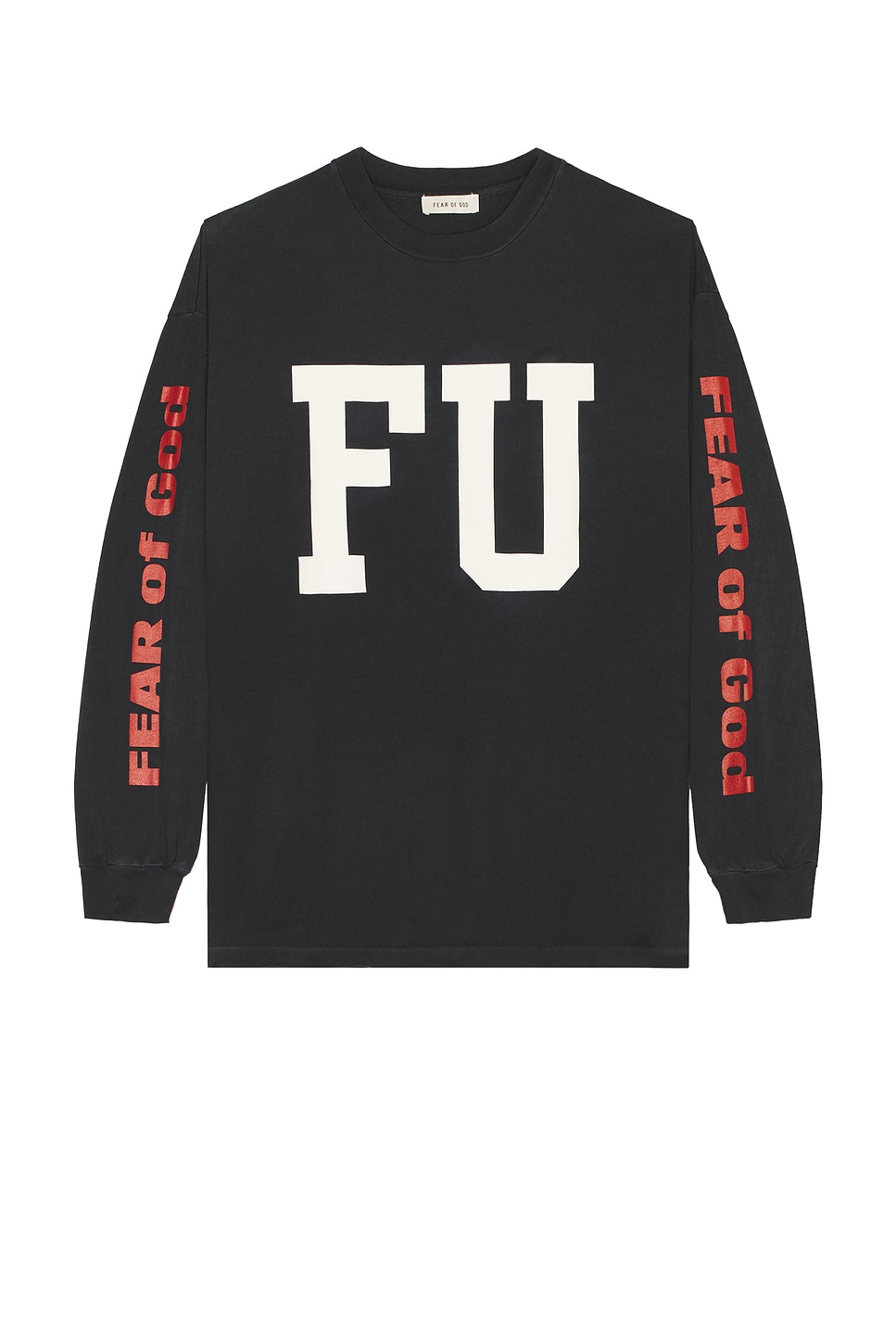 Image 1 of Fear of God RELAXED "FREEDOM" LS TEE in Black