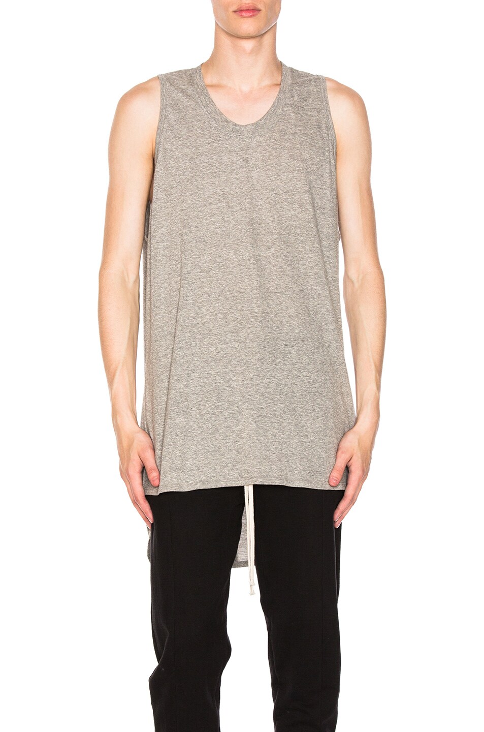 Image 1 of Fear of God Tri-Blend Essential Tank in Heather Grey