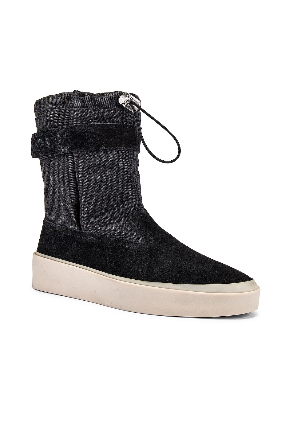 Image 1 of Fear of God Ski Lounge Boot in Black & Grey Gum Sole