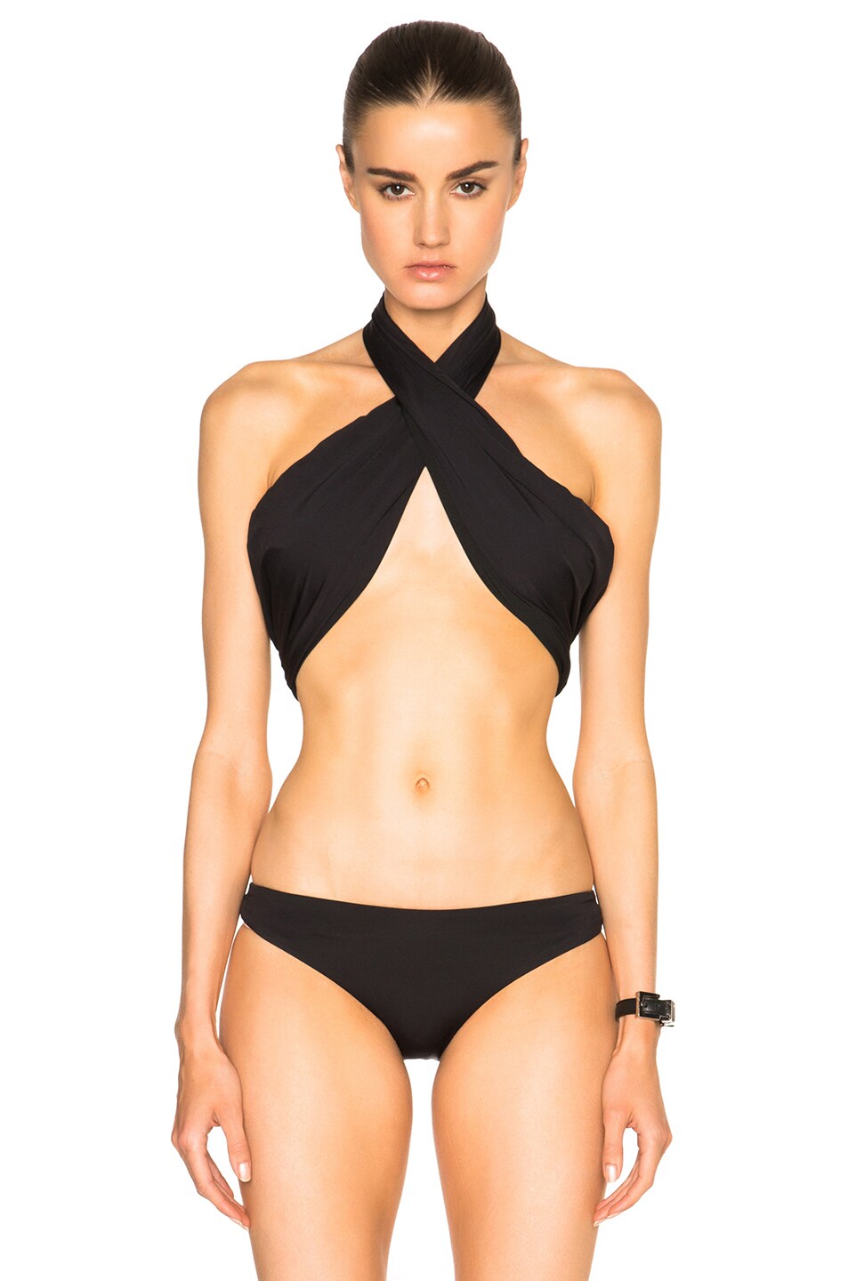 Image 1 of F E L L A Dylan Bikini Top in Black
