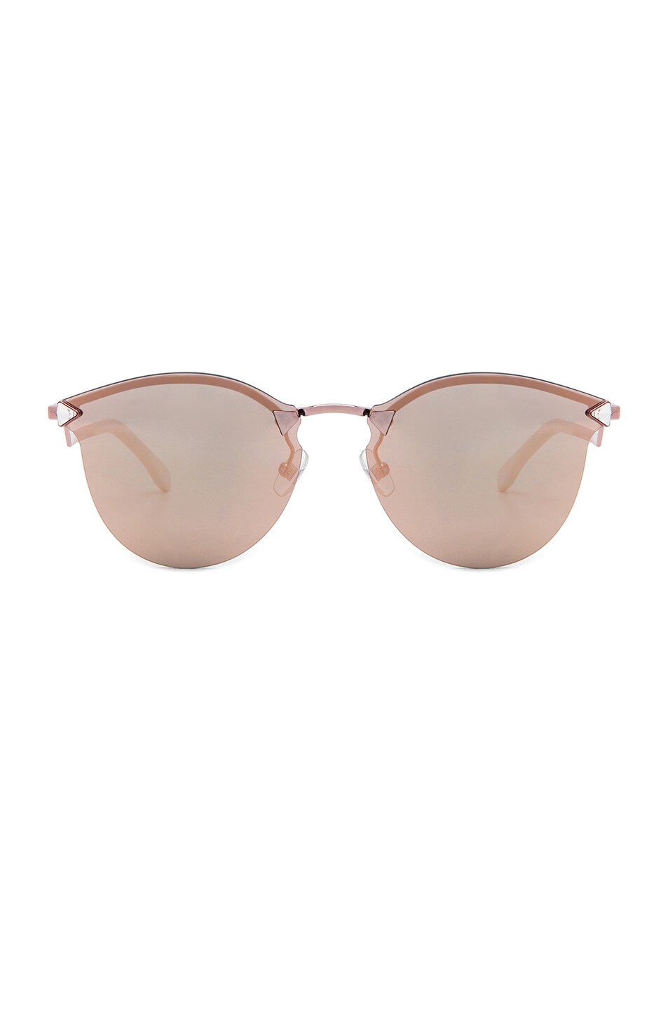 Image 1 of Fendi Step Arm Sunglasses in Rose Gold & Pink
