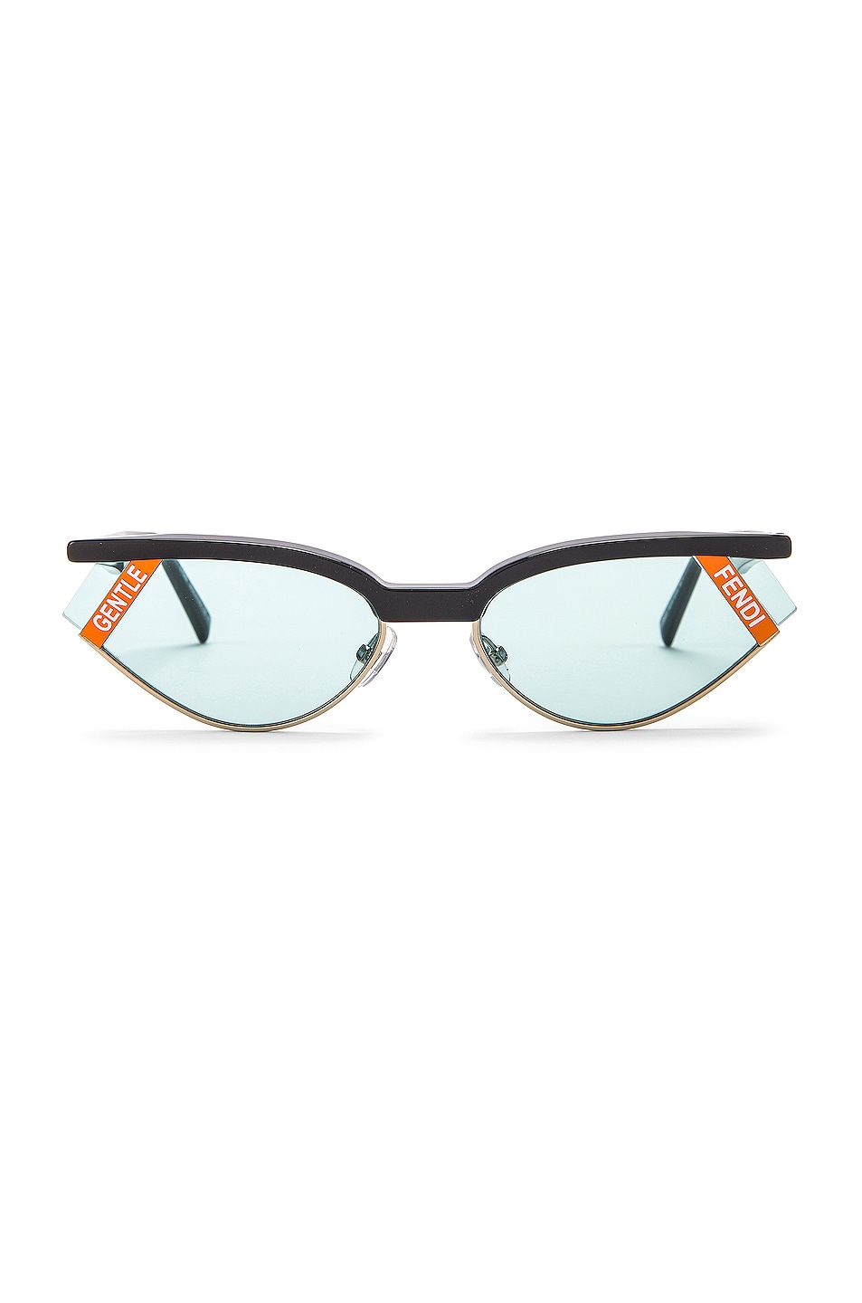 Image 1 of Fendi Small Gentle Fendi Sunglasses in Grey