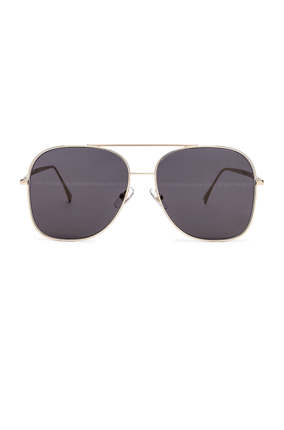 Image 1 of Fendi Metal Sunglasses in Grey
