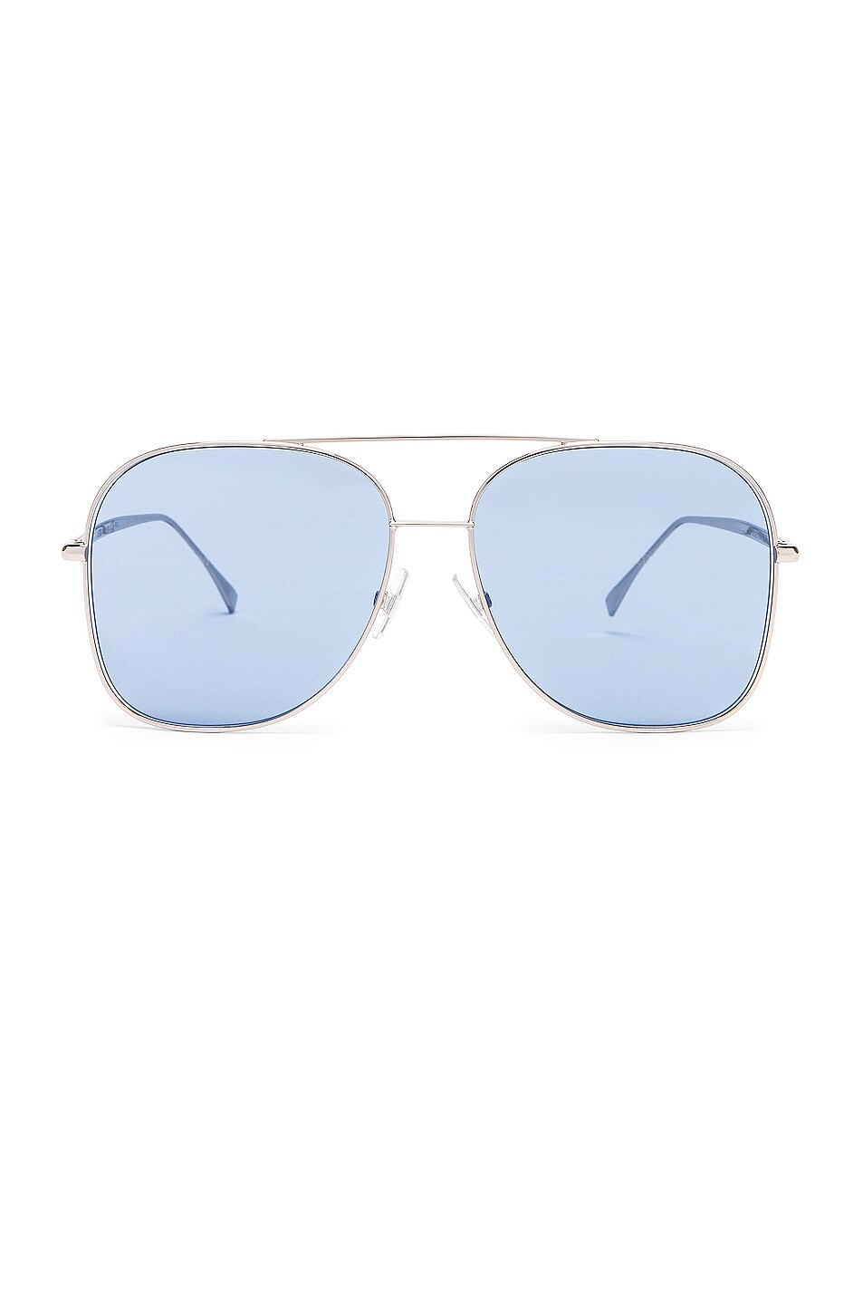 Image 1 of Fendi Metal Sunglasses in Pall Azure