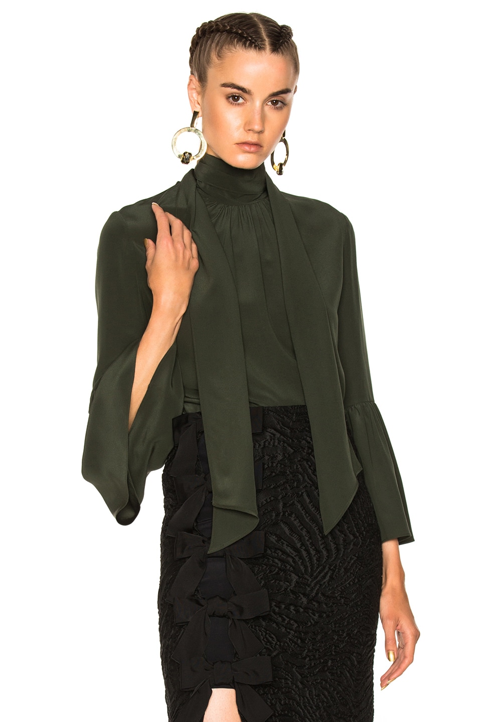 green fendi shirt