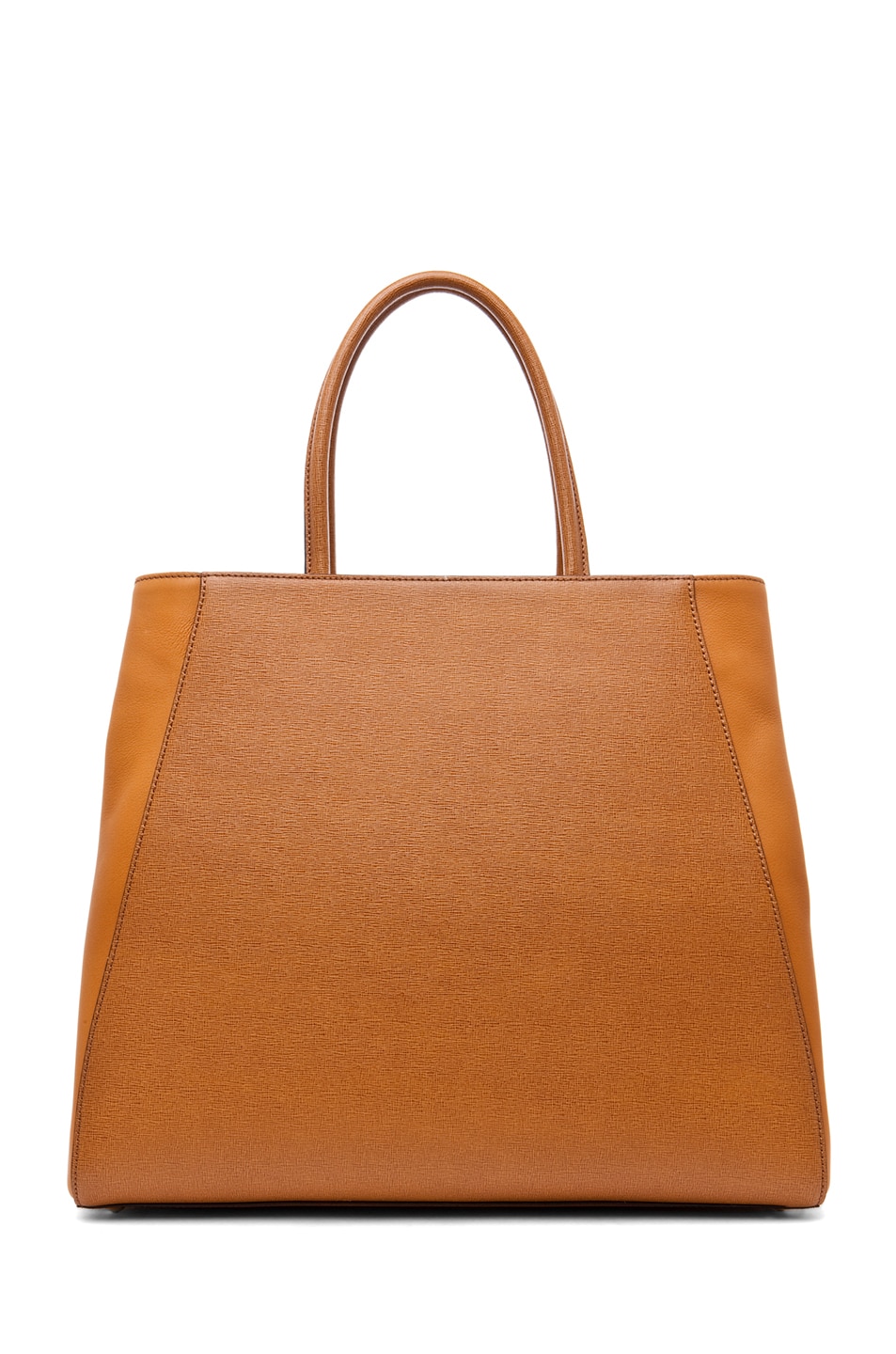 Fendi Large Shopper Bag in Dark Orange | FWRD