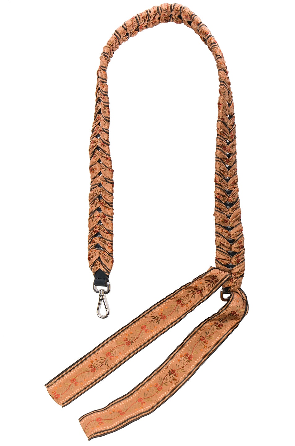 Image 1 of Fendi Ribbon Embellished Bag Strap in Multi