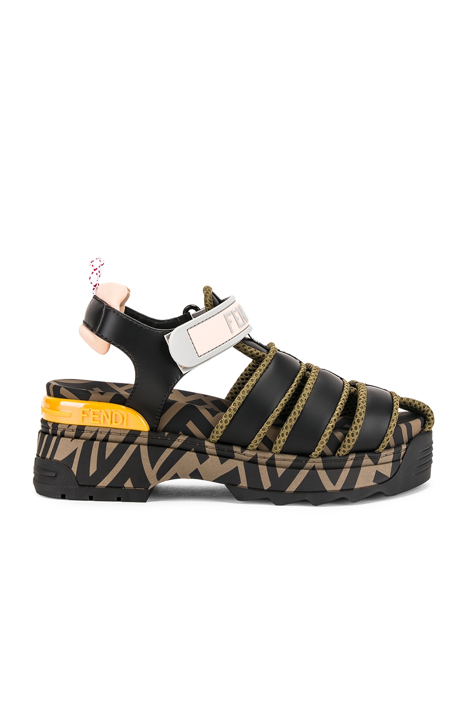 fendi t rex sandals