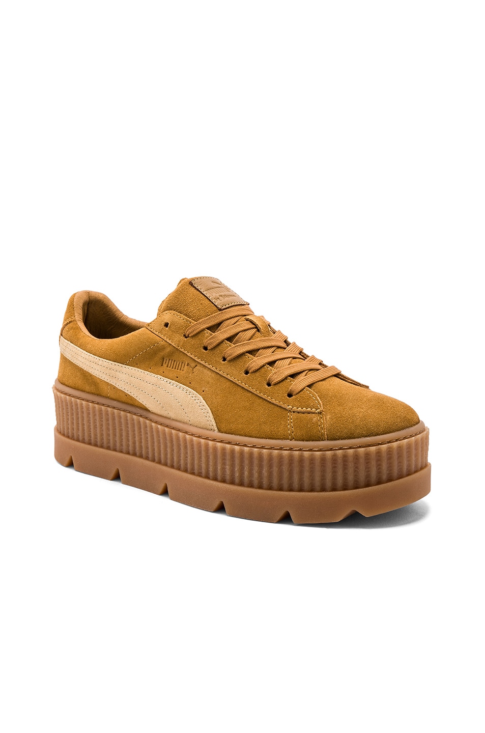 Image 1 of Fenty by Puma Suede Cleated Creepers in Lark