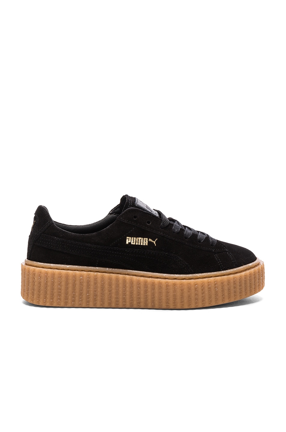 Image 1 of Fenty by Puma Suede Creepers in Black