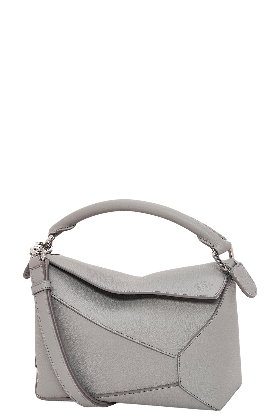 Loewe Small Puzzle Bag in Light Grey