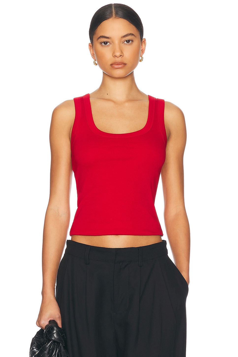 Hillie Tank Top in Red