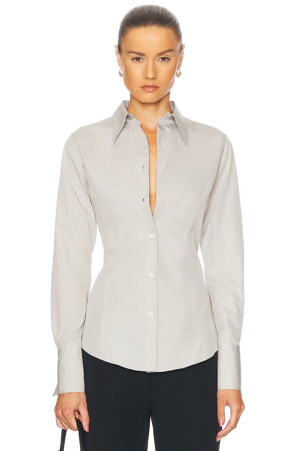 Giulia Top in Light Grey