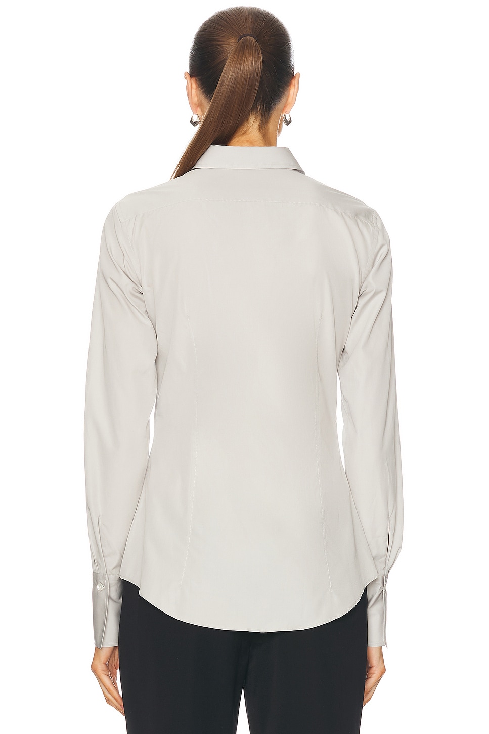 FLORE FLORE Giulia Top in Grey | FWRD