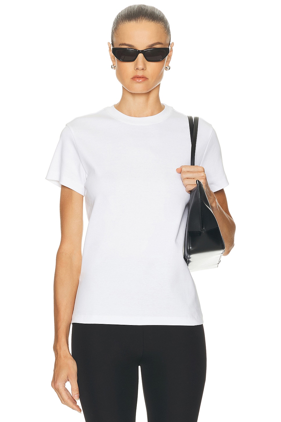 Image 1 of FLORE FLORE Monica Tee in White