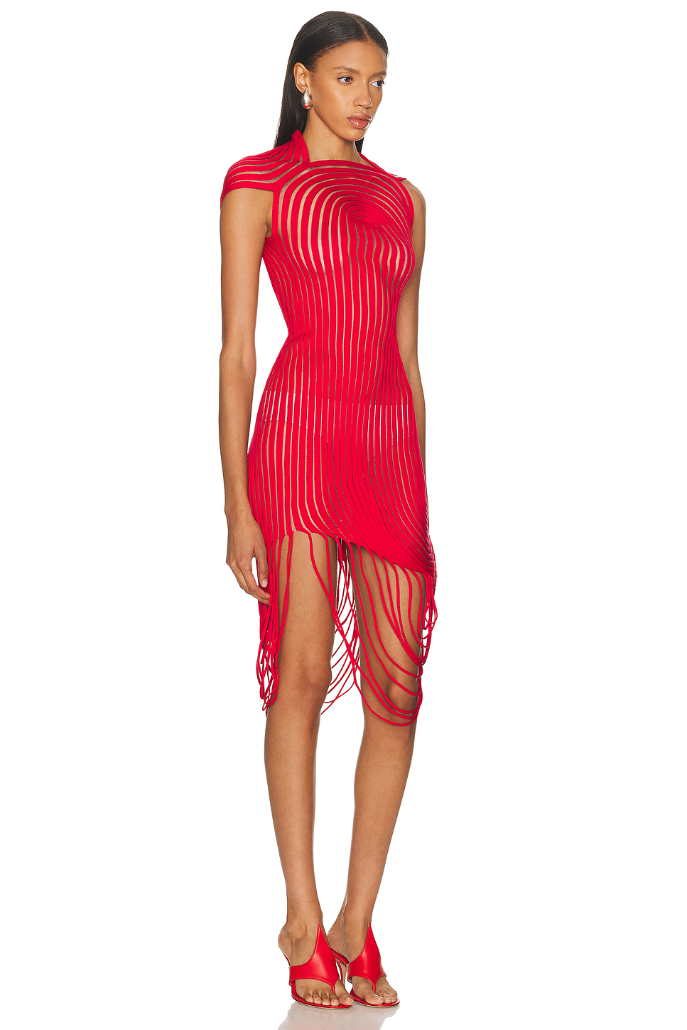 Embroidered Mini Dress - Thumbnail 3