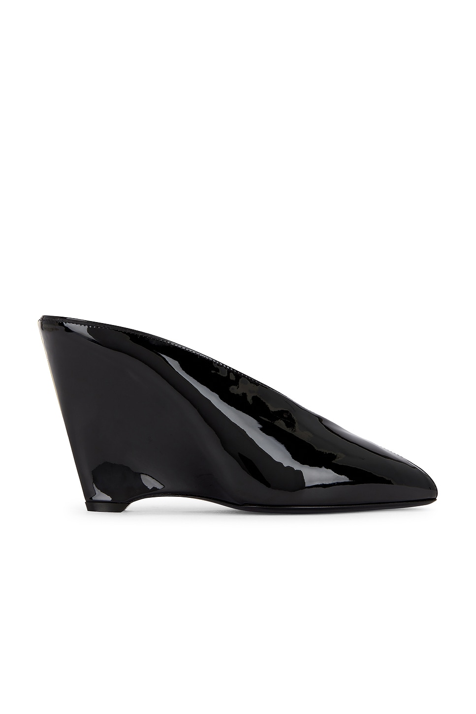 Image 1 of Ferragamo Alicia Mule in Nero & Biscotto