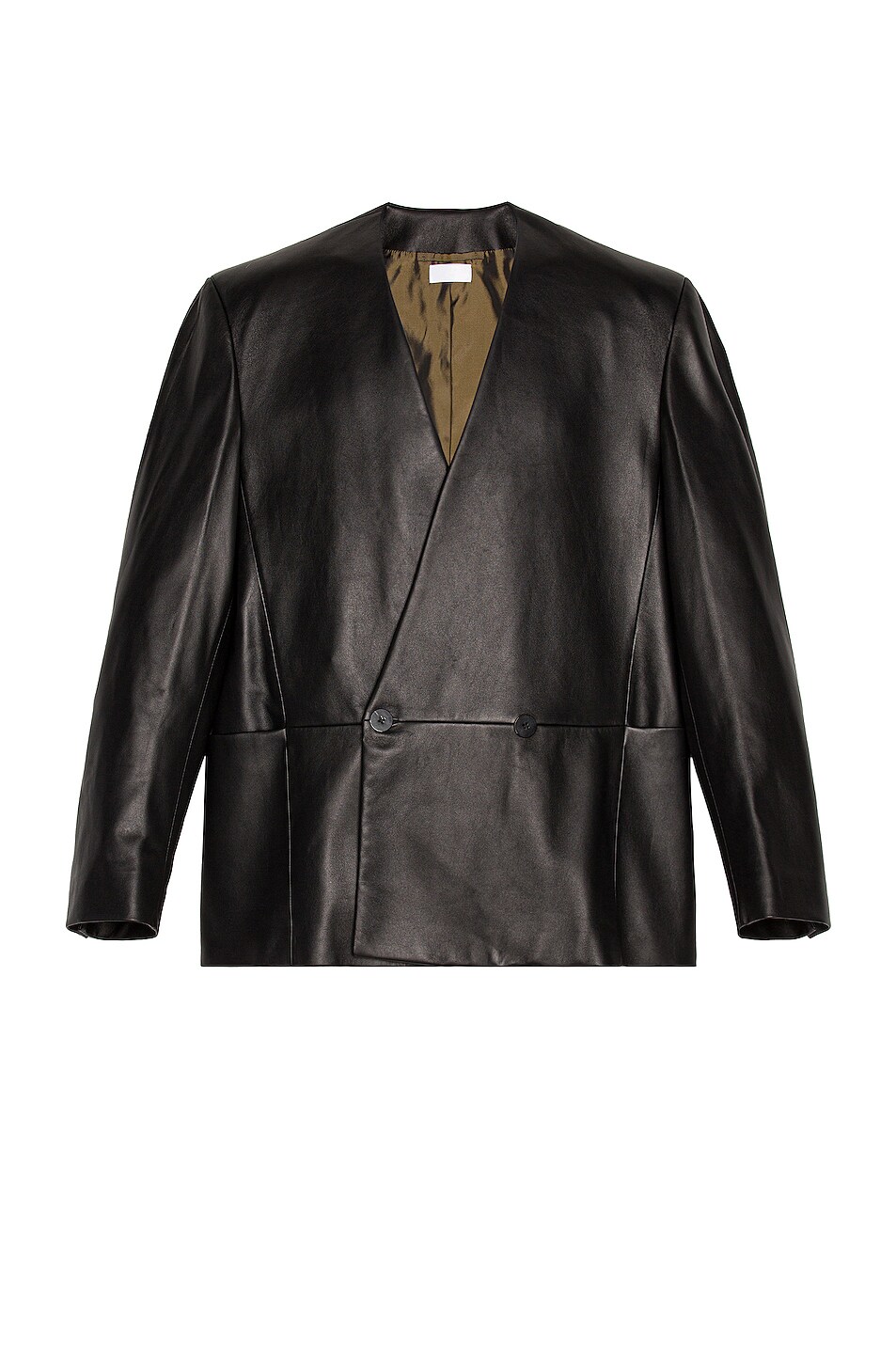 Image 1 of Fear of God Exclusively for Ermenegildo Zegna Double Breasted Jacket in Black