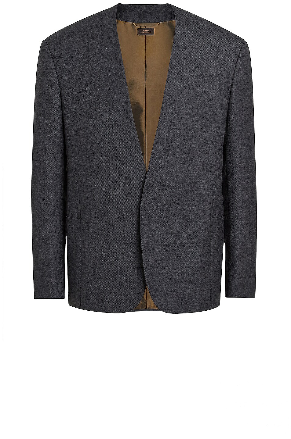 Image 1 of Fear of God Exclusively for Ermenegildo Zegna Single Breasted Jacket in Anthracite