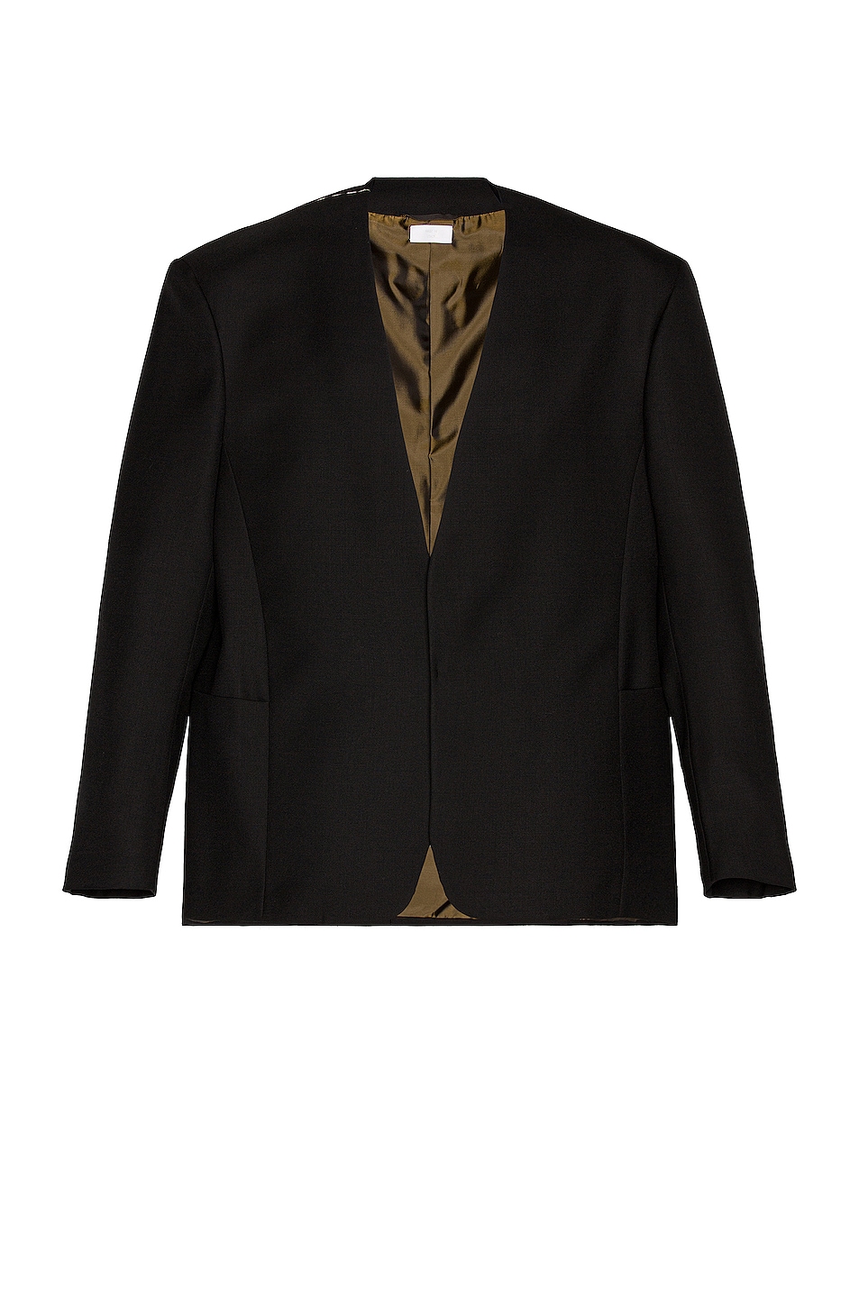 Image 1 of Fear of God Exclusively for Ermenegildo Zegna Single Breasted Jacket in Black