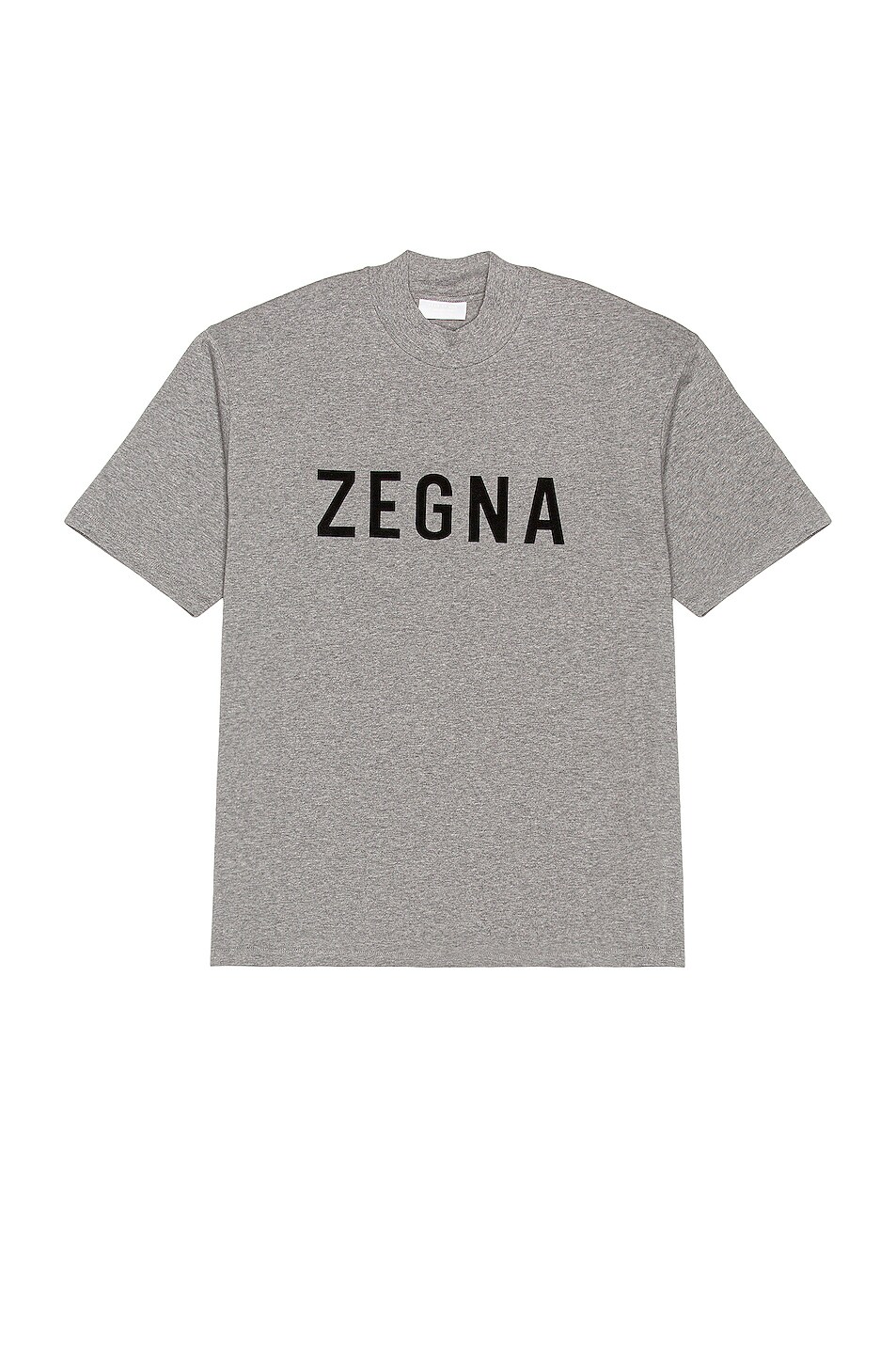 Image 1 of Fear of God Exclusively for Ermenegildo Zegna Oversized Short Sleeve T Shirt in Grey