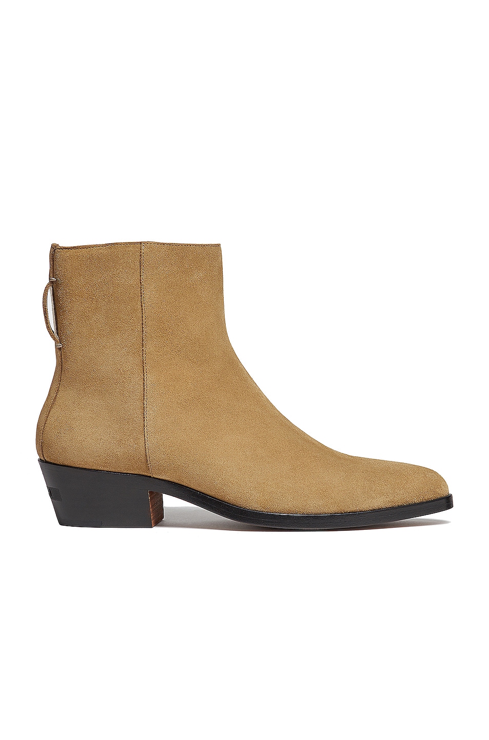 Image 1 of Fear of God Exclusively for Ermenegildo Zegna Suede Leather Texan Boot in Camel