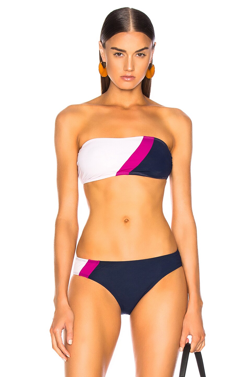 Image 1 of FLAGPOLE Maya Bikini Top in Magenta Multi