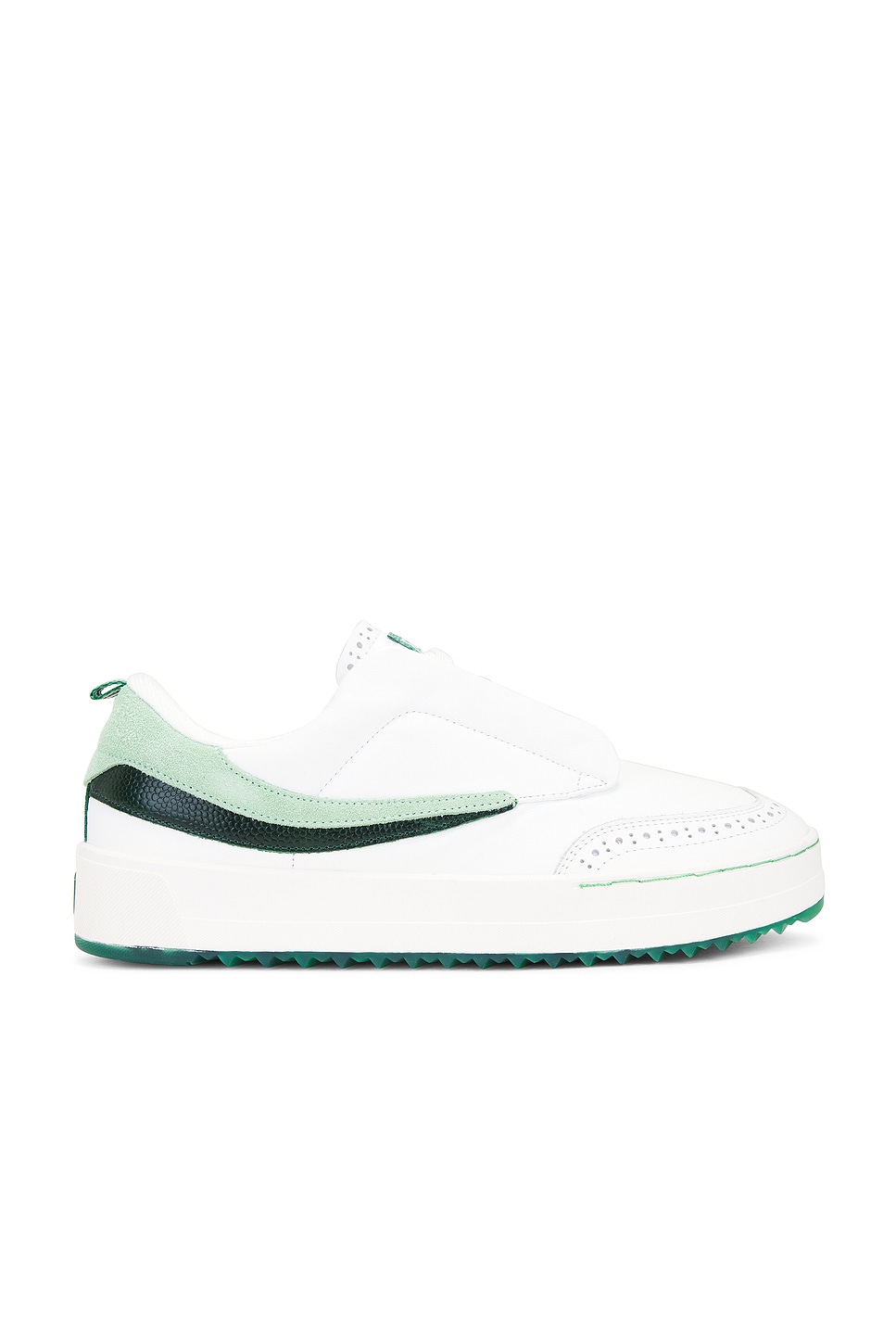 Image 1 of Fila Sanati Sl Sneakers in White, Amazon, & Quiet Green